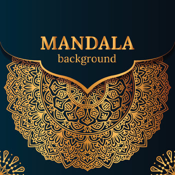 Luxury mandala background with golden arabesque pattern Arabic Islamic east style. Ramadan Style Decorative mandala. Mandala for print, poster, cover, brochure, flyer, banner vector