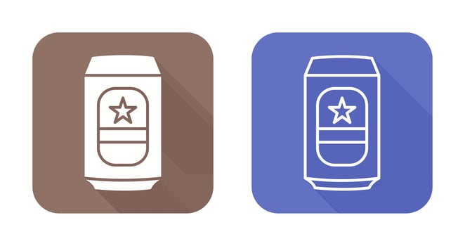 Beer Can Vector Icon