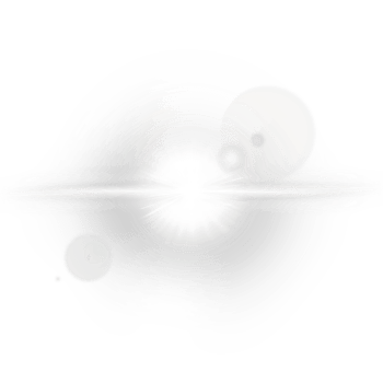 white rays glow light effect png