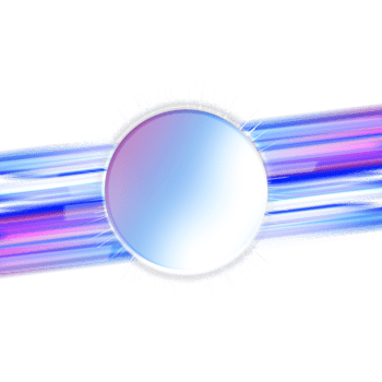 glow light round frame png