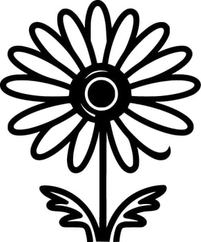 Daisy - High Quality Vector Logo - Vector illustration ideal for T-shirt graphic