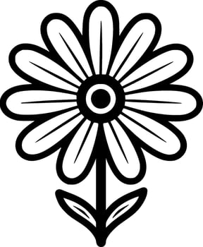 Daisy - High Quality Vector Logo - Vector illustration ideal for T-shirt graphic