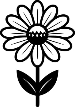 Daisy - High Quality Vector Logo - Vector illustration ideal for T-shirt graphic