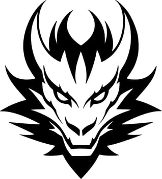 Dragon - High Quality Vector Logo - Vector illustration ideal for T-shirt graphic