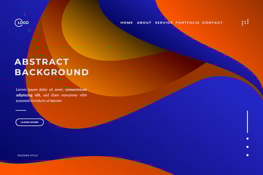 Abstract Background Wave Modern was created with a modern and minimalist aesthetic in mind. It's perfect for a landing page or web app, and would also make a great mobile app background vector