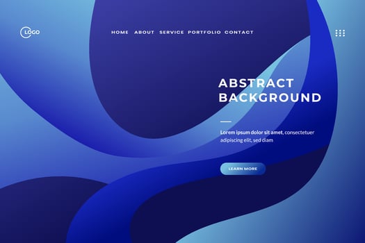 Abstract Background Wave Modern was created with a modern and minimalist aesthetic in mind. It's perfect for a landing page or web app, and would also make a great mobile app background vector