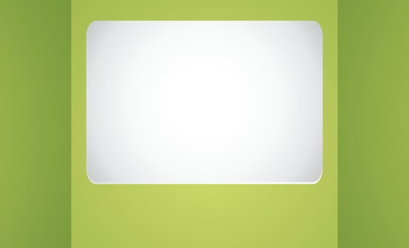 glossy blank frame with space for your text. vector