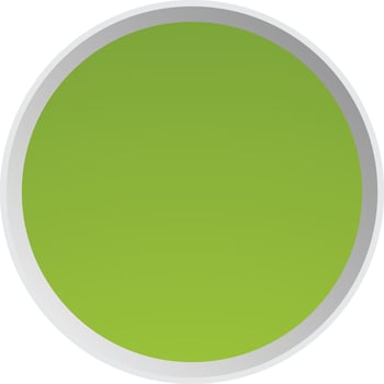 Green circle frame with space for your text. vector