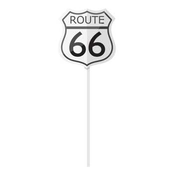 Route 66 road sign png