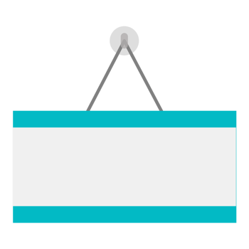 Blank Post Sign png