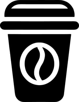 coffee cup cartoon vector