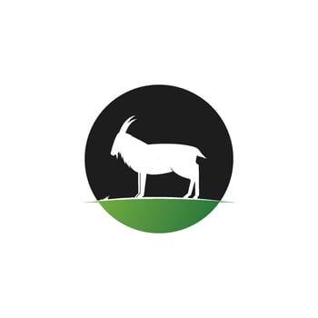 Goat Logo Template vector
