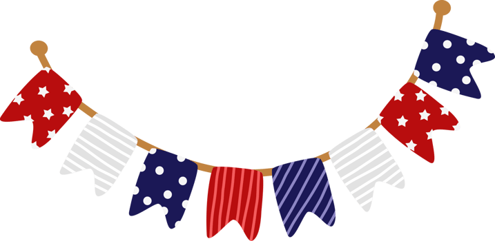 USA important day element png