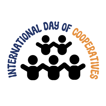 International Day of Cooperatives  text typography, calligraphy, lettering inscription clipart on transparent background, Cooperatives clipart, Cooperative illustration, Cooperative  clipart png
