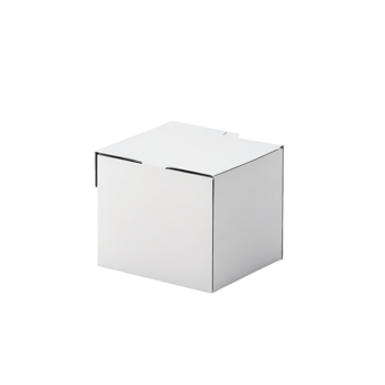Isolated white cardboard box on transparent background, white cardboard box photography,  Packaging, Storage, Empty box, Product Packaging photography, Product display clipart png