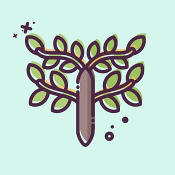 Icon Celtic. related to Celtic symbol. MBE style. simple design editable. simple illustration vector