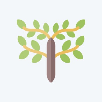 Icon Celtic. related to Celtic symbol. flat style. simple design editable. simple illustration vector