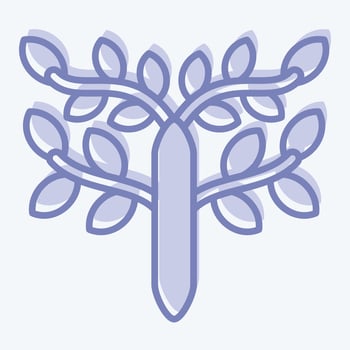 Icon Celtic. related to Celtic symbol. two tone style. simple design editable. simple illustration vector