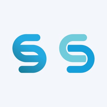 Business corporate S letter logo vector