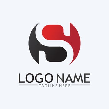 Business corporate S letter logo vector
