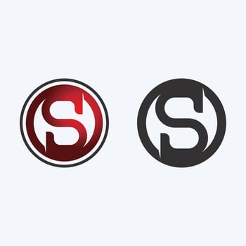 Business corporate S letter logo vector