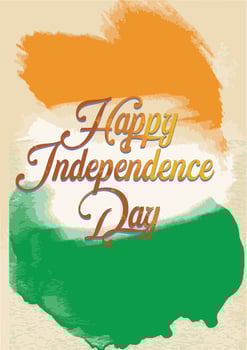 happy independence day, Celebrating India Independence Day vector