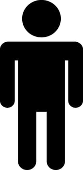 Vector illustration of man icon.