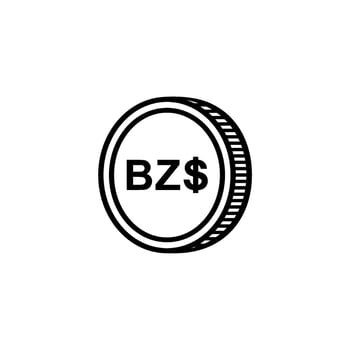 Belize Currency Symbol, Belize Dollar Icon, BZD Sign. Vector Illustration