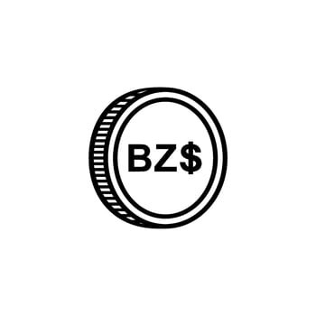 Belize Currency Symbol, Belize Dollar Icon, BZD Sign. Vector Illustration