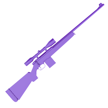 Sniper Rifle 3d Rendering png