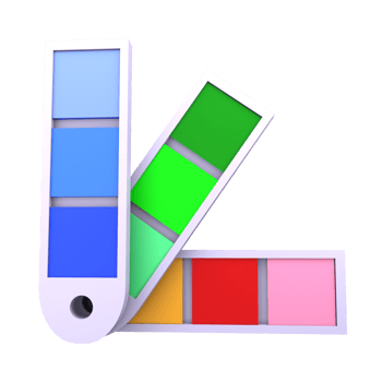 Color Shades 3D Icon png