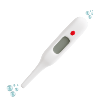 Thermometer 3d medical and healthcare icon png