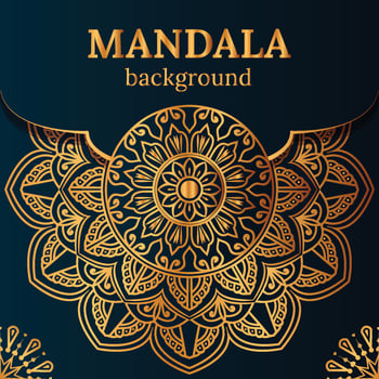 Luxury mandala background with golden arabesque pattern arabic islamic east style. vector