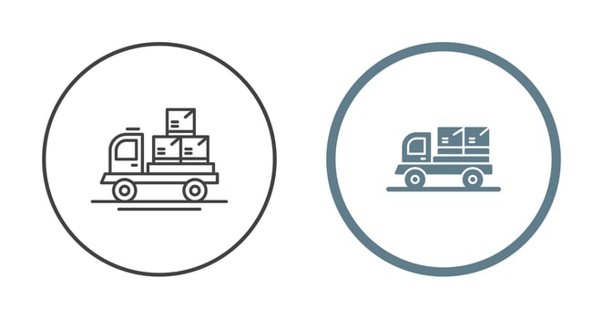 Delivery Truck Vector Icon