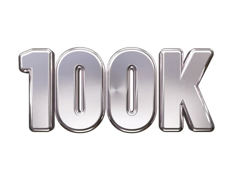Follower text effect congrats vector illustration 3d render