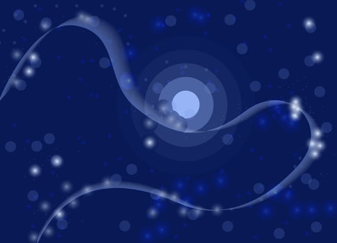 Space Abstract Gradiant Background in Dark Blue Colors. vector