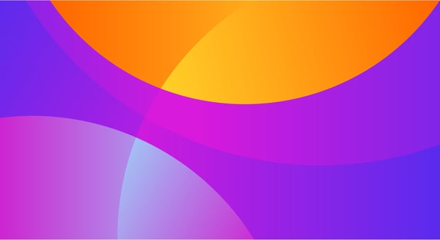 Curve colorful yellow and purple background wallpaper vector