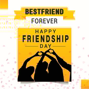 friendship day, international friendship day, friendship day design, vector