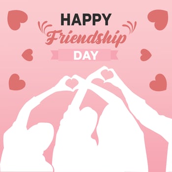 friendship day, international friendship day, friendship day design, vector