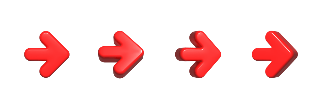 arrows icon set, red mark png