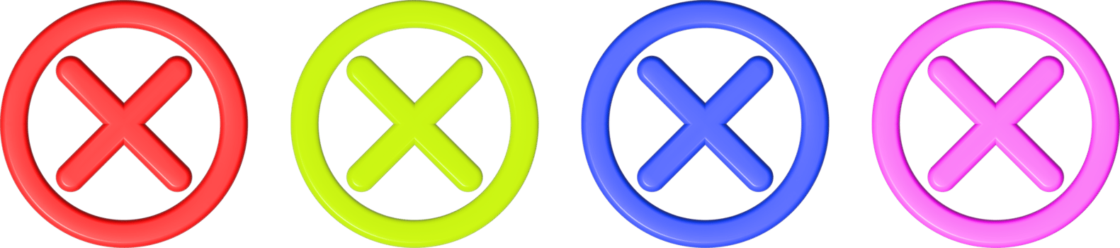 no icon 3d set ,stop icon ,exit 3d icon png