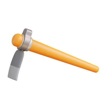 3d illustration hoe png