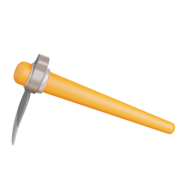 3d illustration hoe png