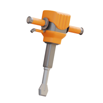 3d illustration jack hammer png