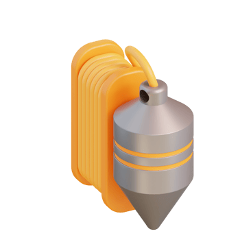 3d illustration plumb bob png