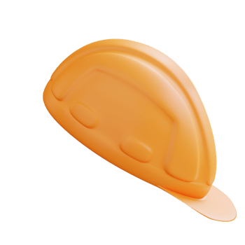3d illustration safety helmet png