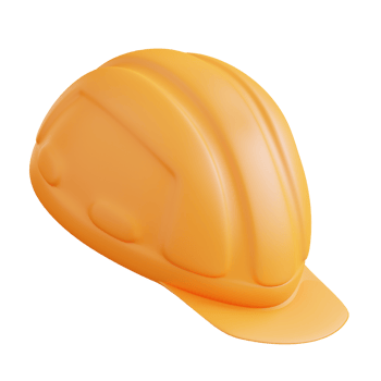 3d illustration safety helmet png