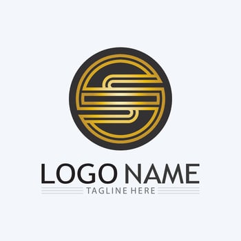 Business corporate S letter logo vector