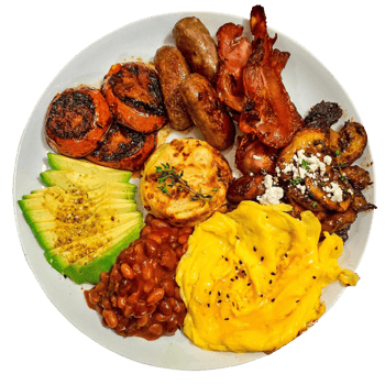 A big breakfast Food png