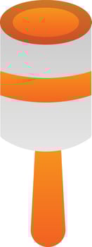 Lint roller Vector Icon Design